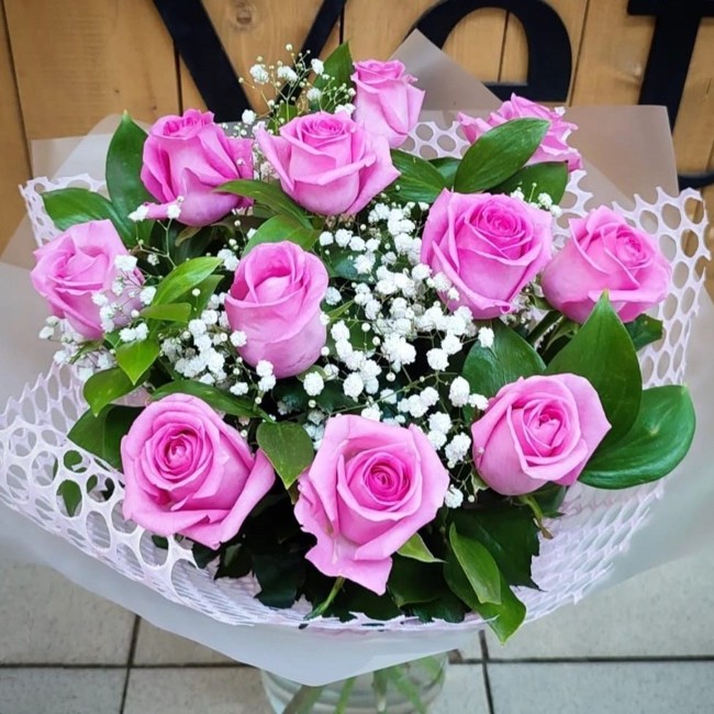 Букет цветов "Первый снег" Букет цветов "Первый снег"