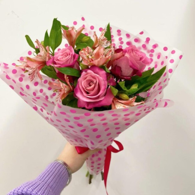 Букет цветов "Кэролайн" Букет цветов "Кэролайн"