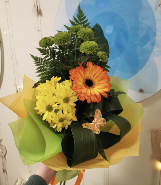 Букет цветов "Солнечное счастье"